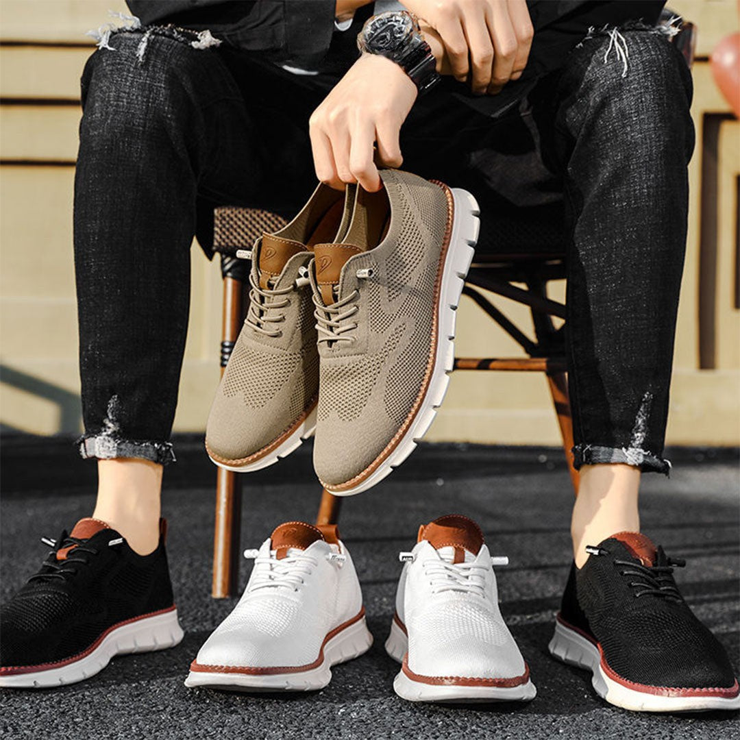 Ashburn - Urban Everyday Comfort Trainers – Brown (Limited Edition)