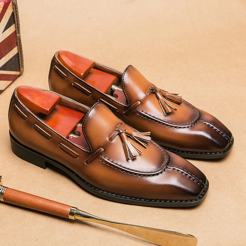 Ashburn - Windsor Men's Formal Shoes in Premium Leather – Brown