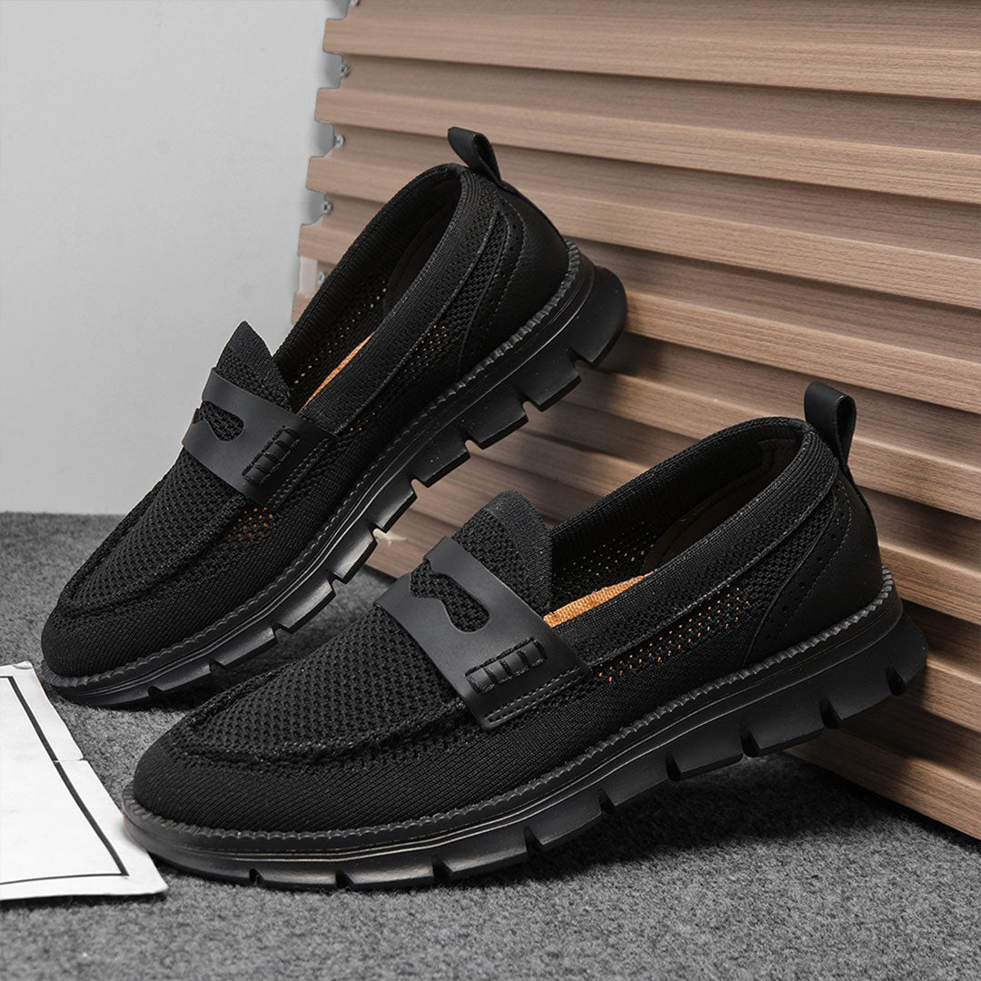 Ashburn - Mayfair Elegant & Comfortable Loafers for Men – Deep Black