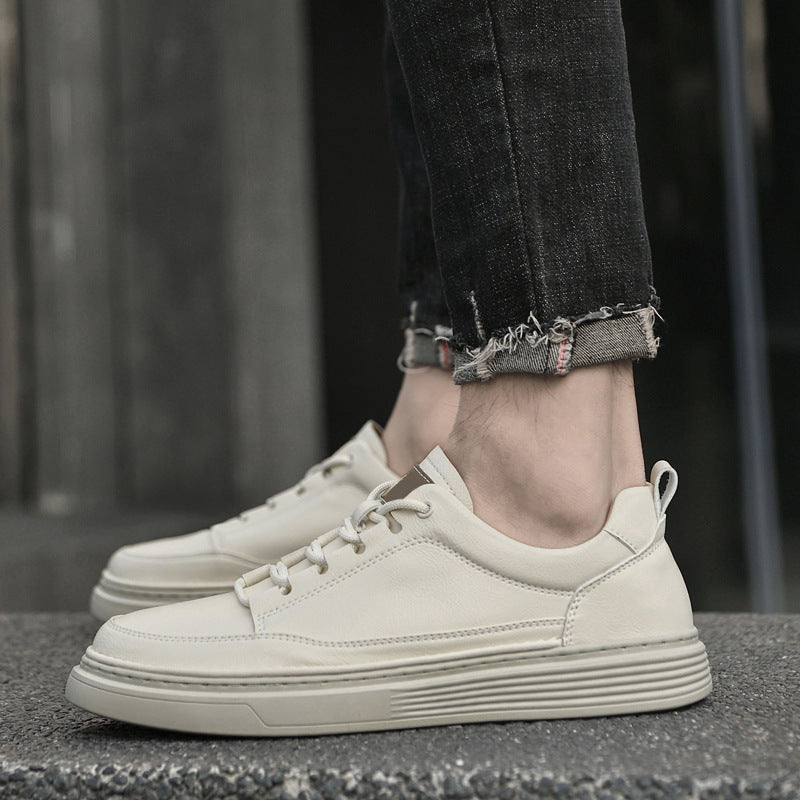 Ashburn - Milano Casual Trainers for Everyday Comfort & Style – Cream