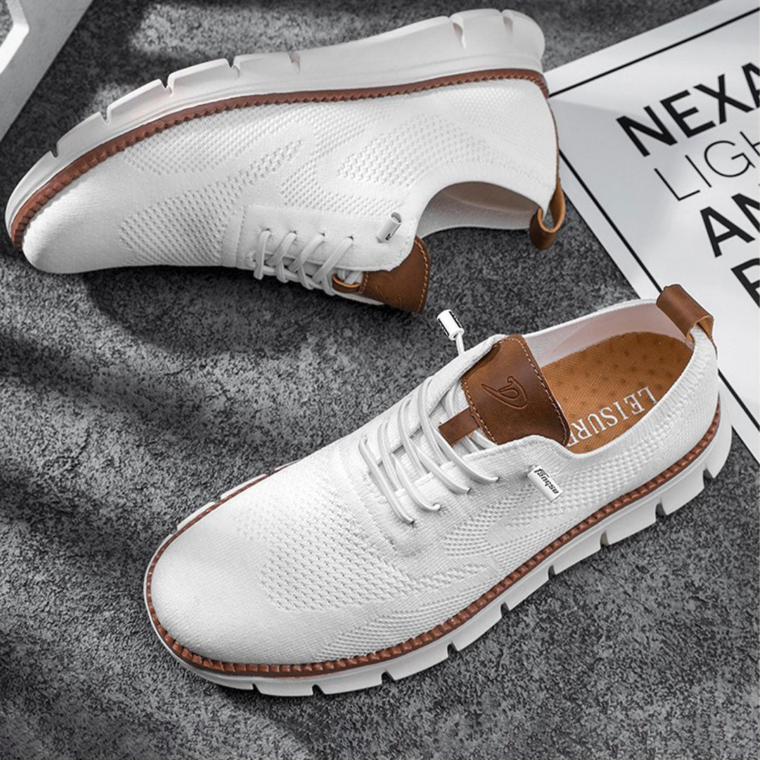 Ashburn - Urban Everyday Comfort Trainers – White (Limited Edition)