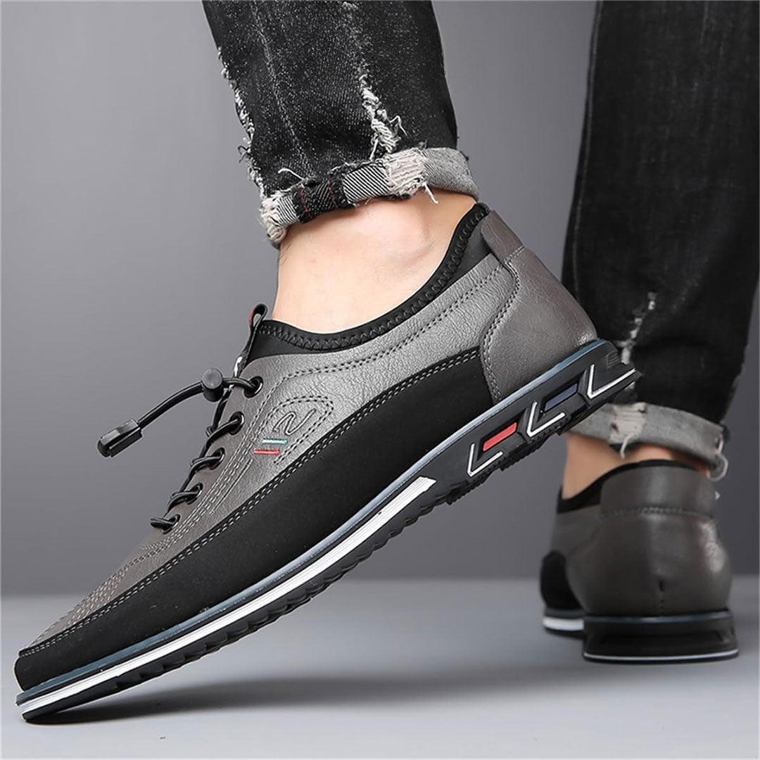Ashburn - Windsor Smart Casual Comfortable Trainer for Men – Gray