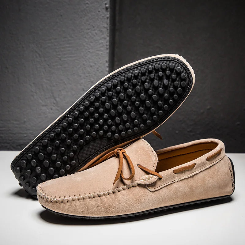 Ashburn - Vermont Men's Smart Loafers for Everyday Comfort – Beige