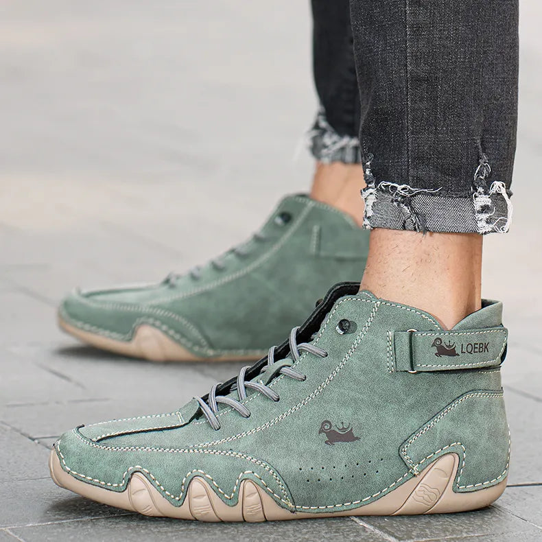 Ashburn - Waterproof Winter Orthopaedic Trainers – Green