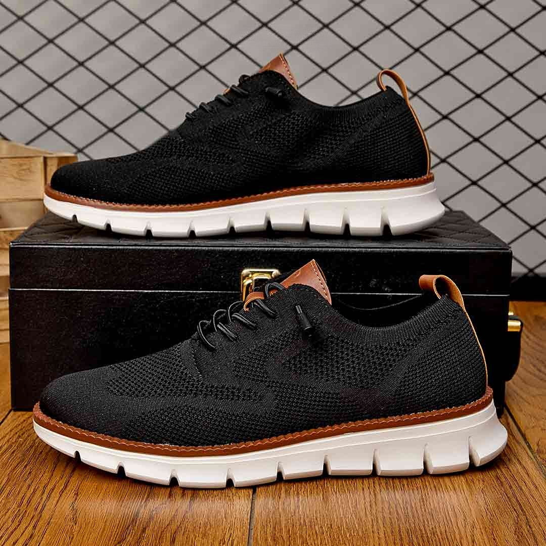 Ashburn - Urban Everyday Comfort Trainers – Black (Limited Edition)