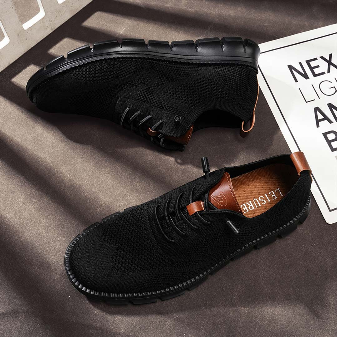 Ashburn - New Urban Oxford Blackout Trainers Limited Edition - Black
