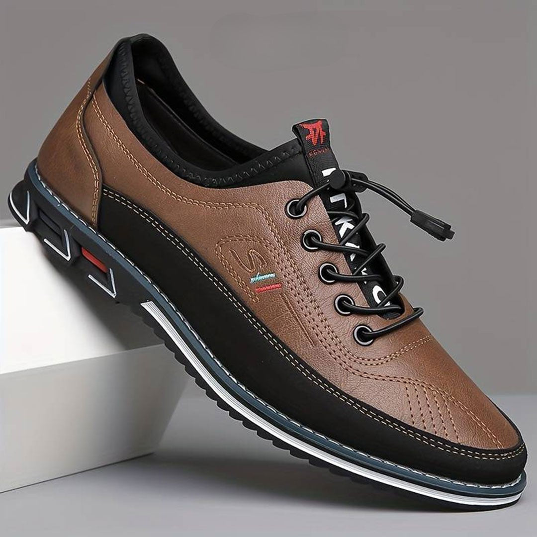 Ashburn - Windsor Smart Casual Comfortable Trainer for Men – Brown
