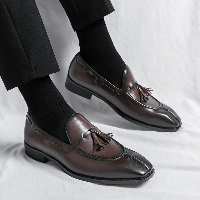 Ashburn - Windsor Men's Formal Shoes in Premium Leather – Dark Brown