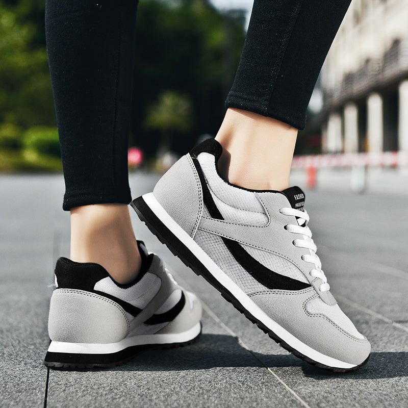 Ashburn - VintEdge Cushioned Comfortable Trainer – Black
