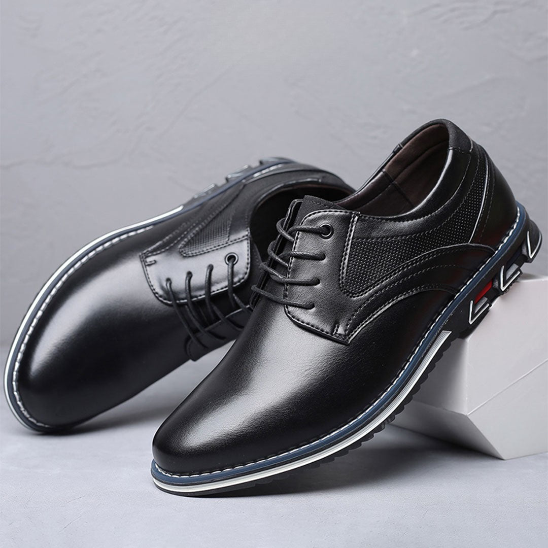 Ashburn - York Ultra Comfortable Leather Dress Shoe for Men – Black