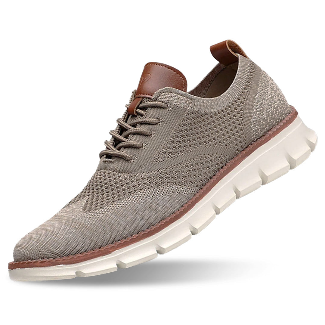 Ashburn - Swift Unisex Everyday Trainers Ultra-Comfortable & Breathable – Beige