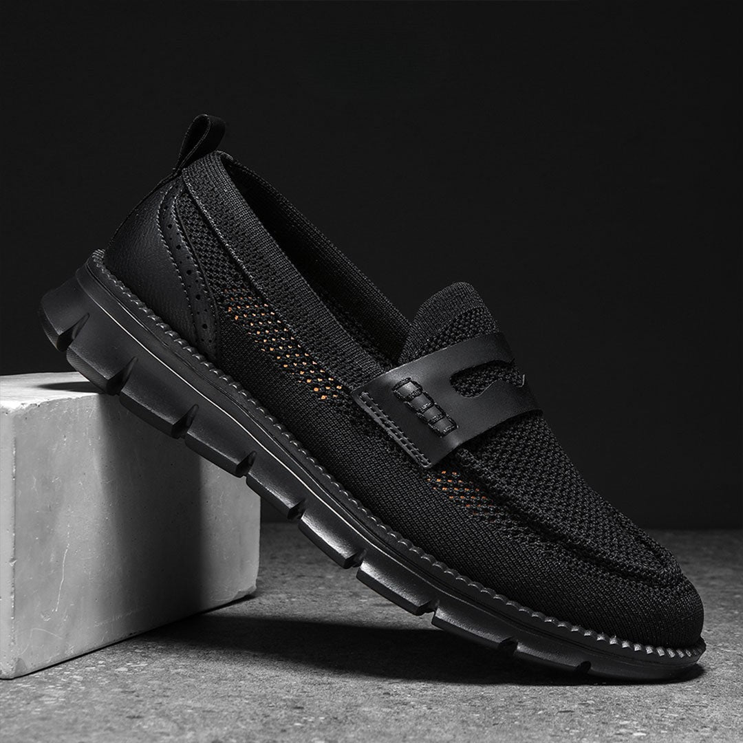 Ashburn - Mayfair Elegant & Comfortable Loafers for Men – Deep Black