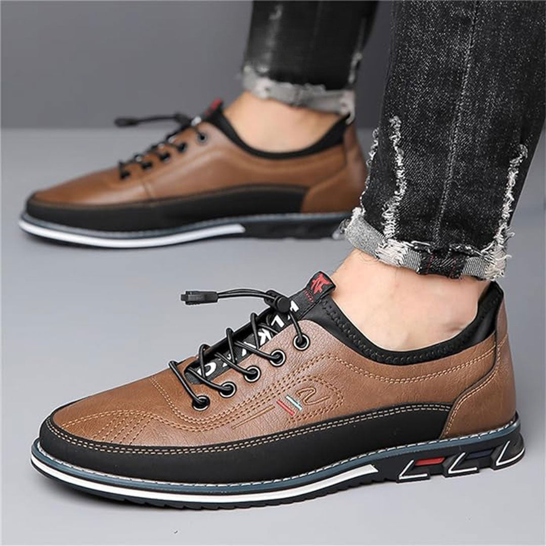 Ashburn - Windsor Smart Casual Comfortable Trainer for Men – Brown