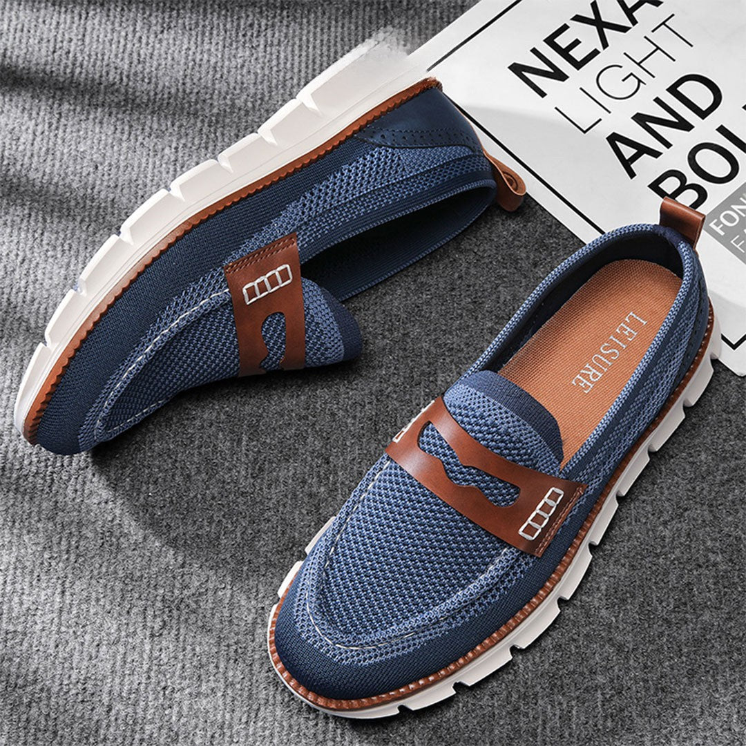 Ashburn - Mayfair Elegant & Comfortable Loafers for Men – Blue