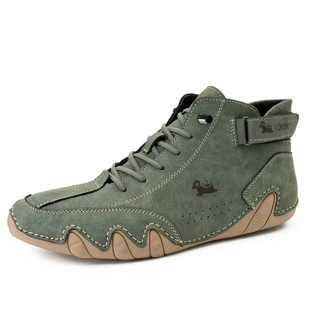 Ashburn - Waterproof Winter Orthopaedic Trainers – Green