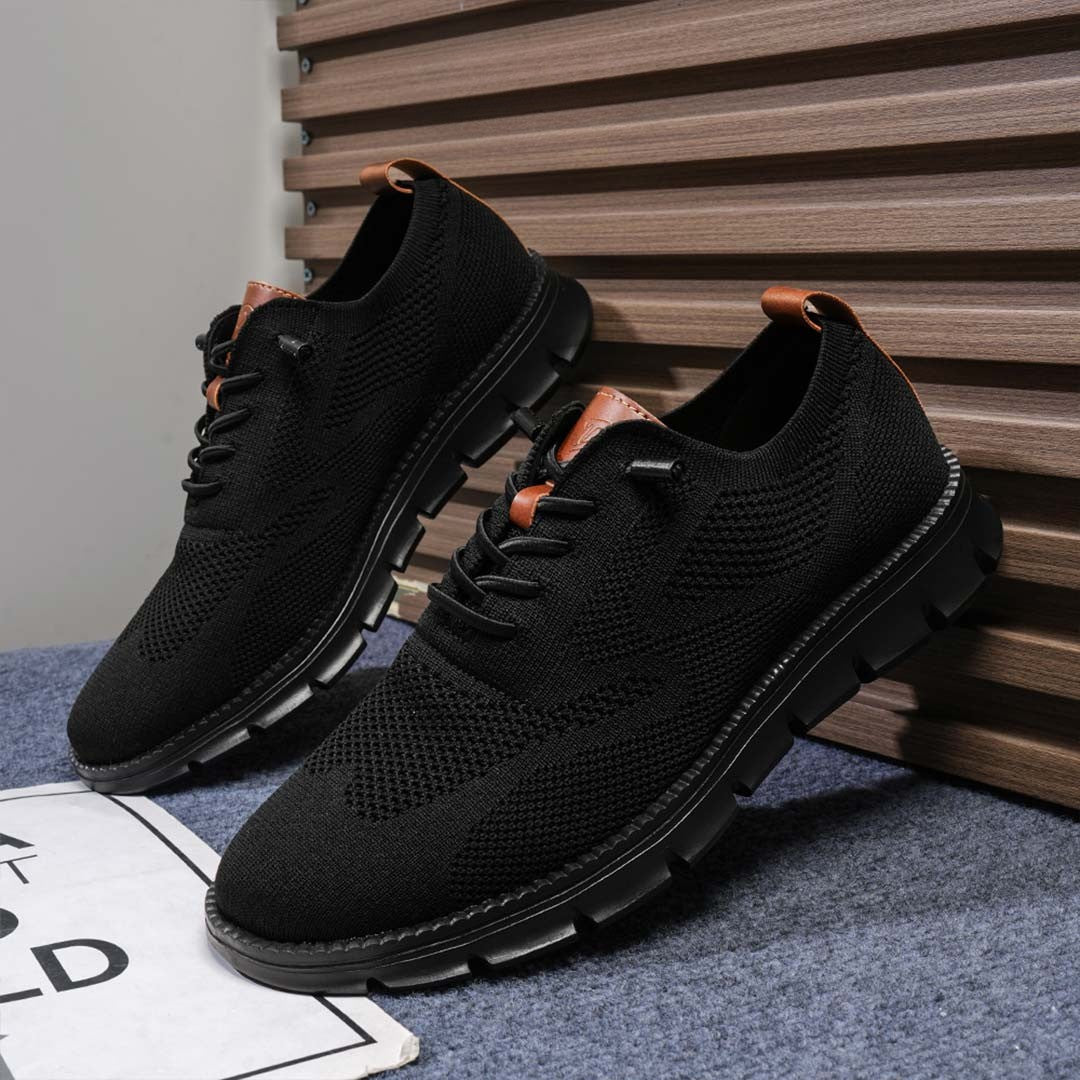 Ashburn - New Urban Oxford Blackout Trainers Limited Edition - Black