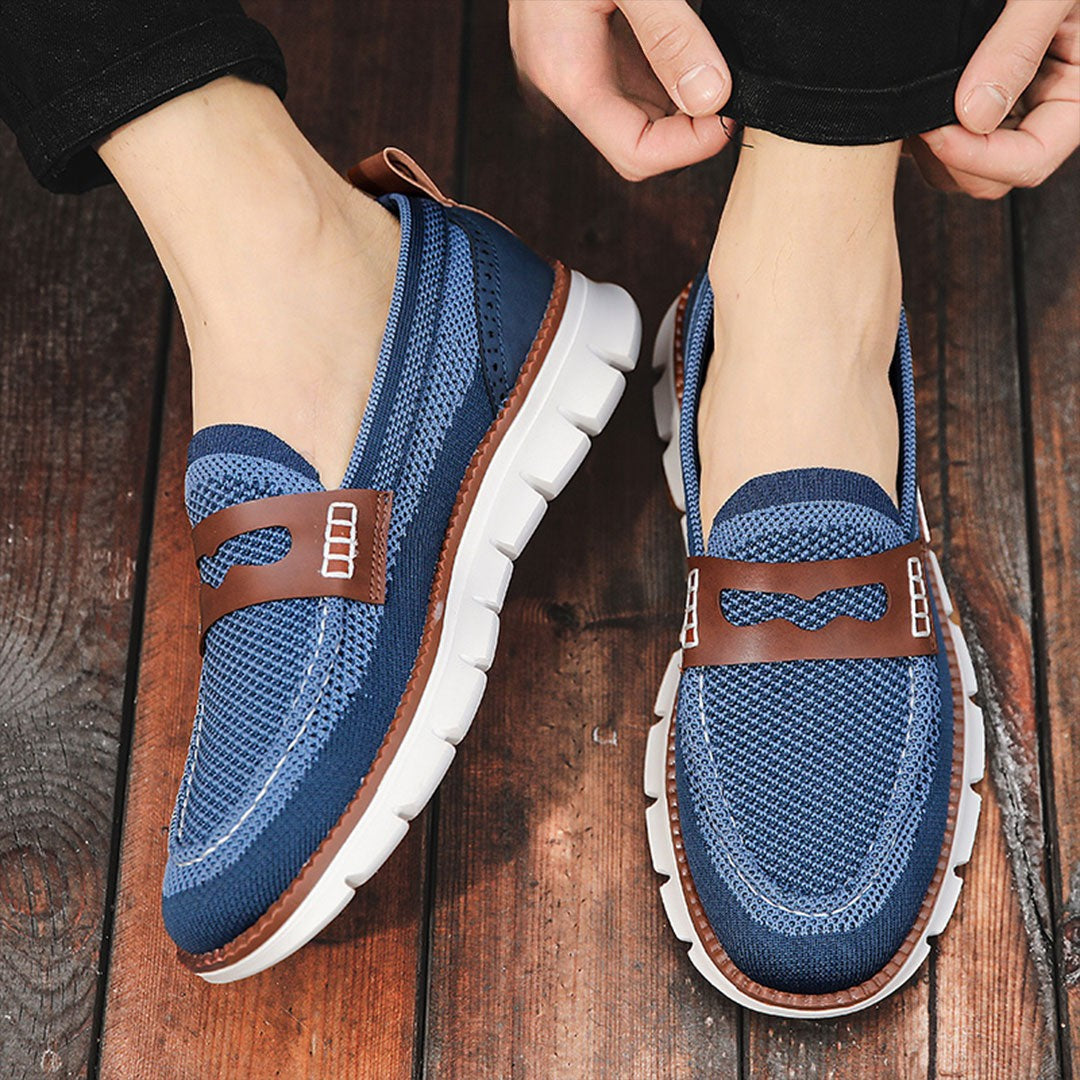 Ashburn - Mayfair Elegant & Comfortable Loafers for Men – Blue