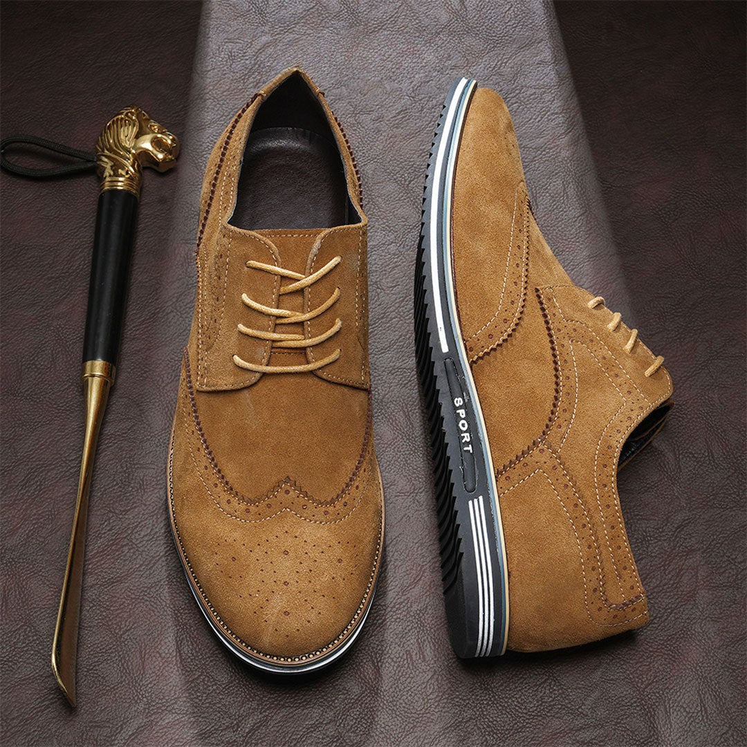 Ashburn - Derby Premium Leather Comfort Shoes for Men – Brown