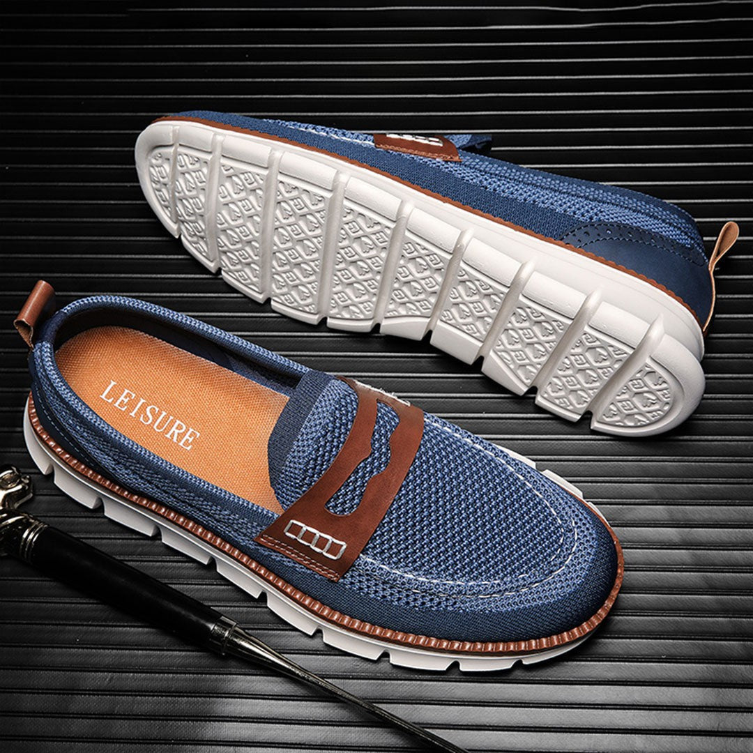 Ashburn - Mayfair Elegant & Comfortable Loafers for Men – Blue