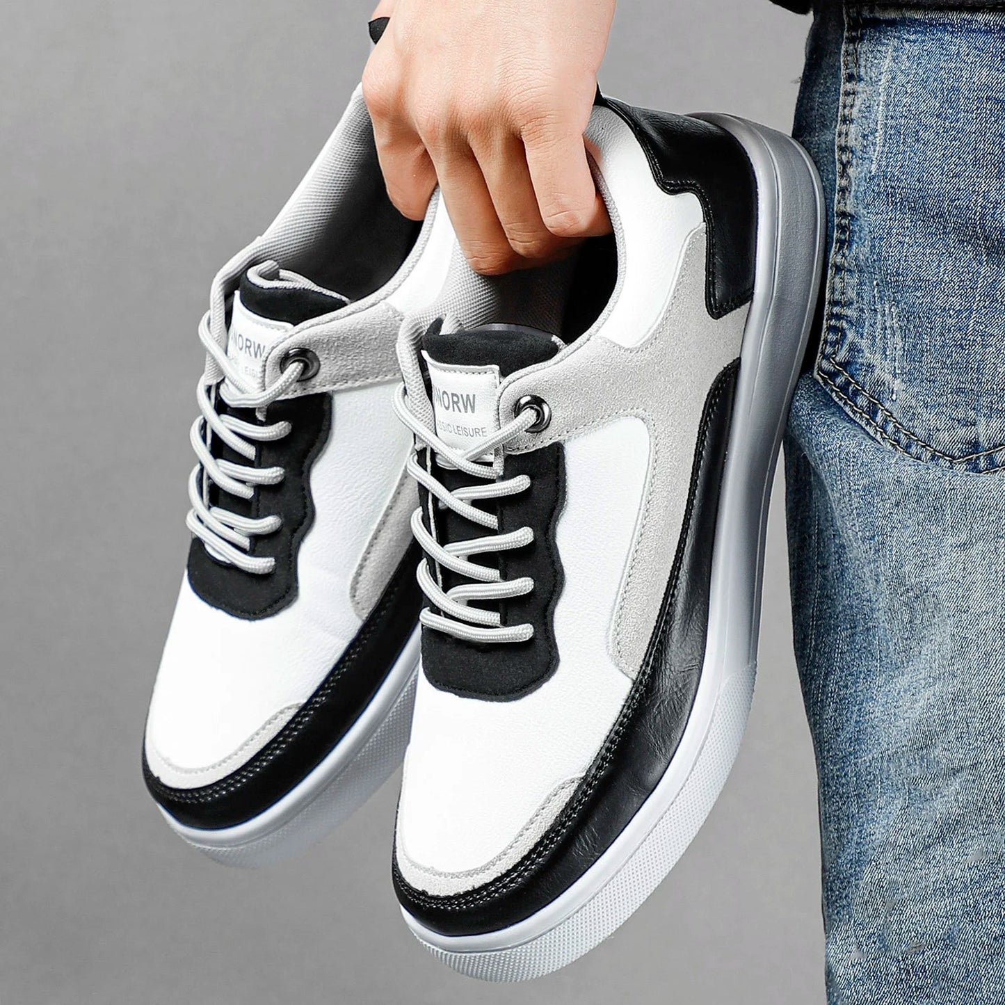 Ashburn - High Street Elegant Comfortable Trainer for Men – Black