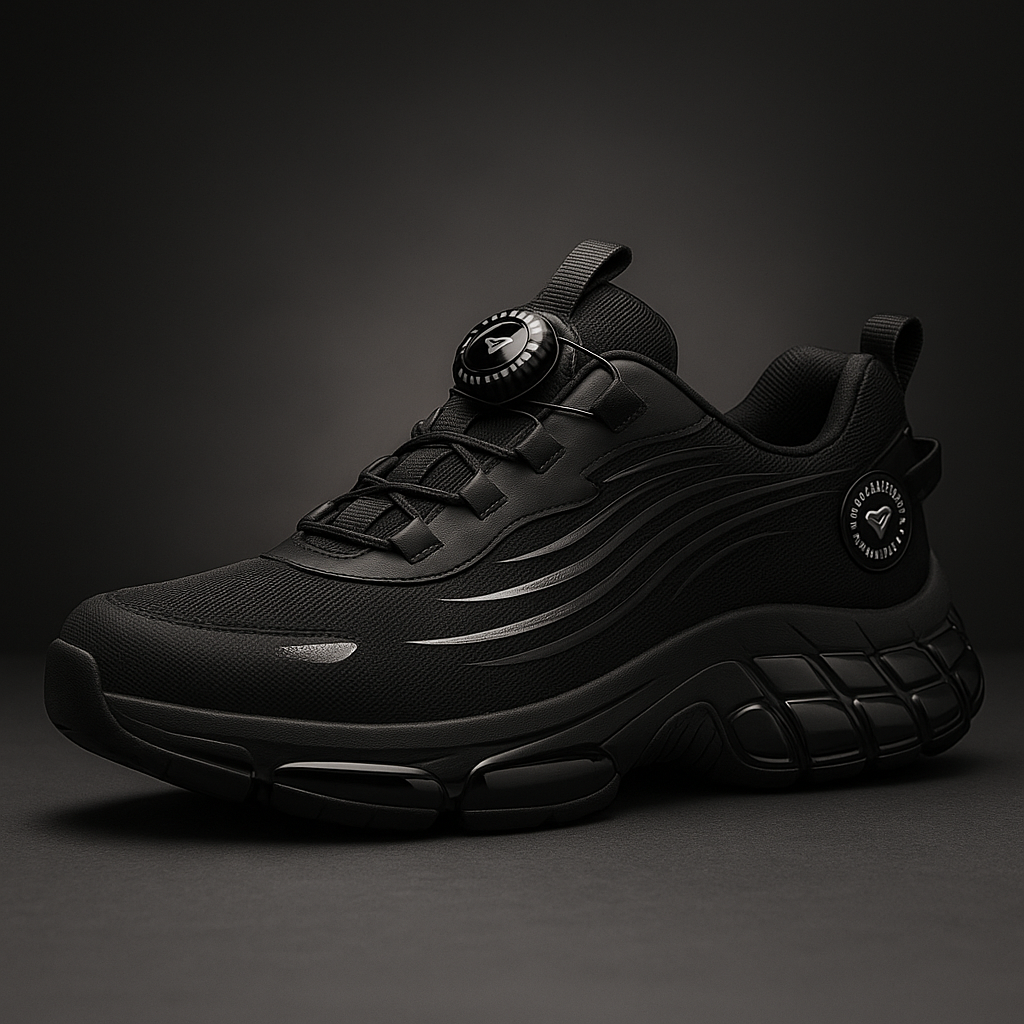 Ashburn - Ultralight Ultra Comfortable Trainers – Black