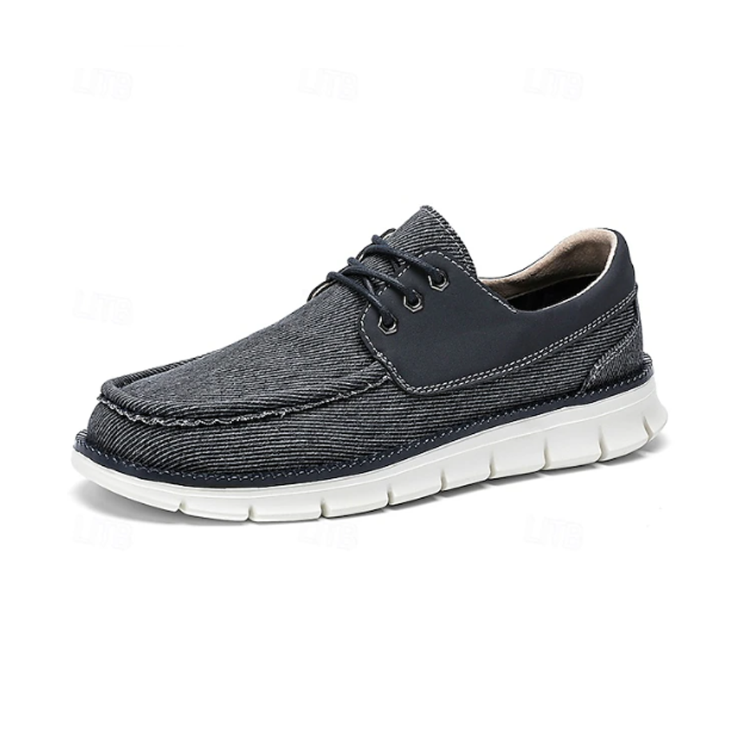 Ashburn - EdgeWalk Elegant & Comfortable Loafers – Blue