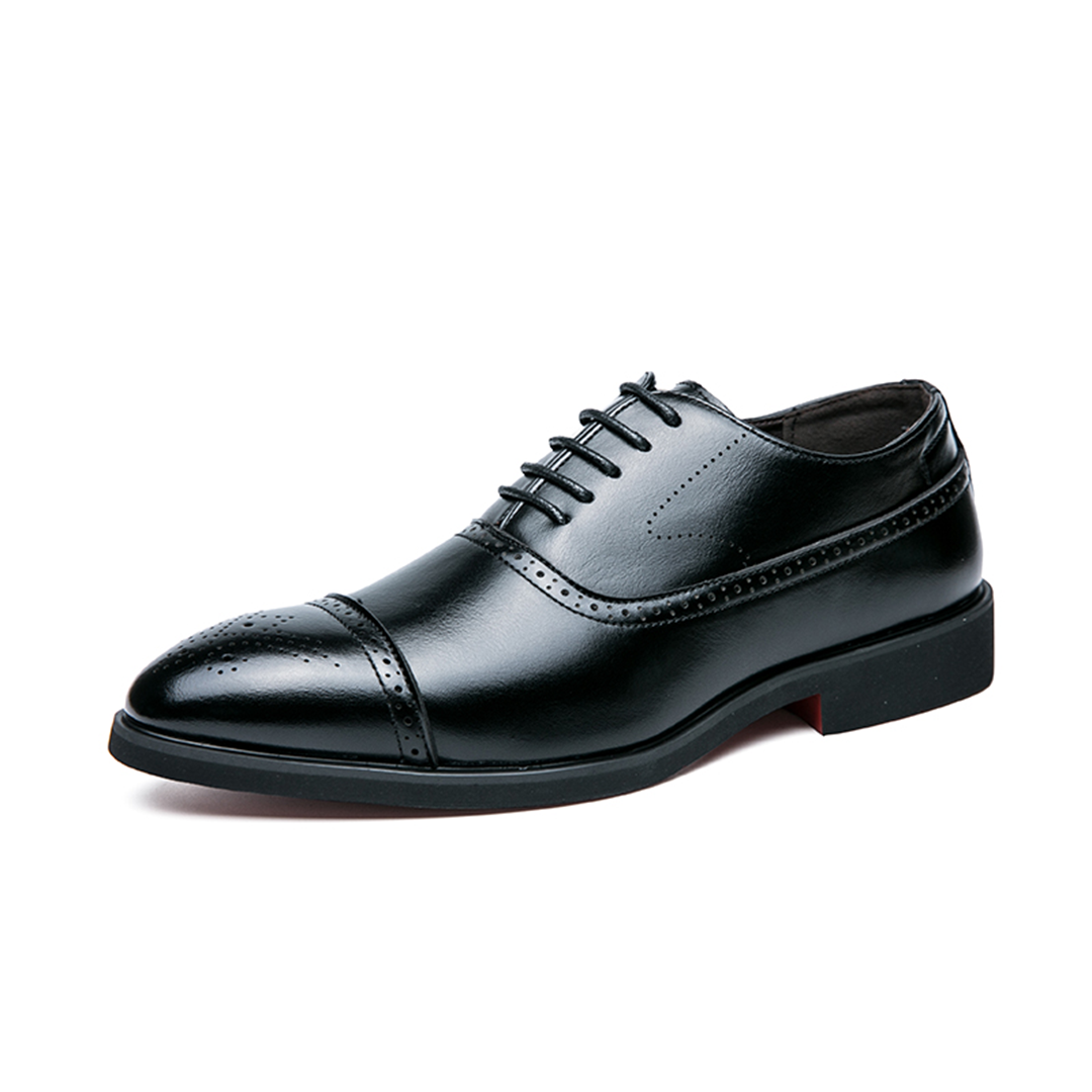 Ashburn - Oxford Royal Dress Shoes with Supreme Comfort – Black
