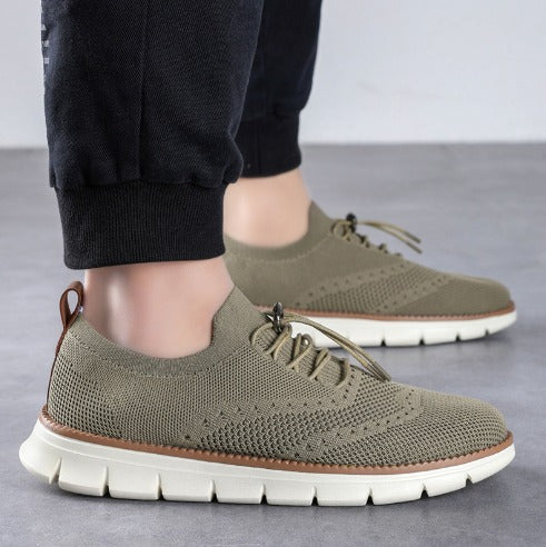 Ashburn - TerraFlex Urban Ultra-Comfort Everyday Trainers – Beige