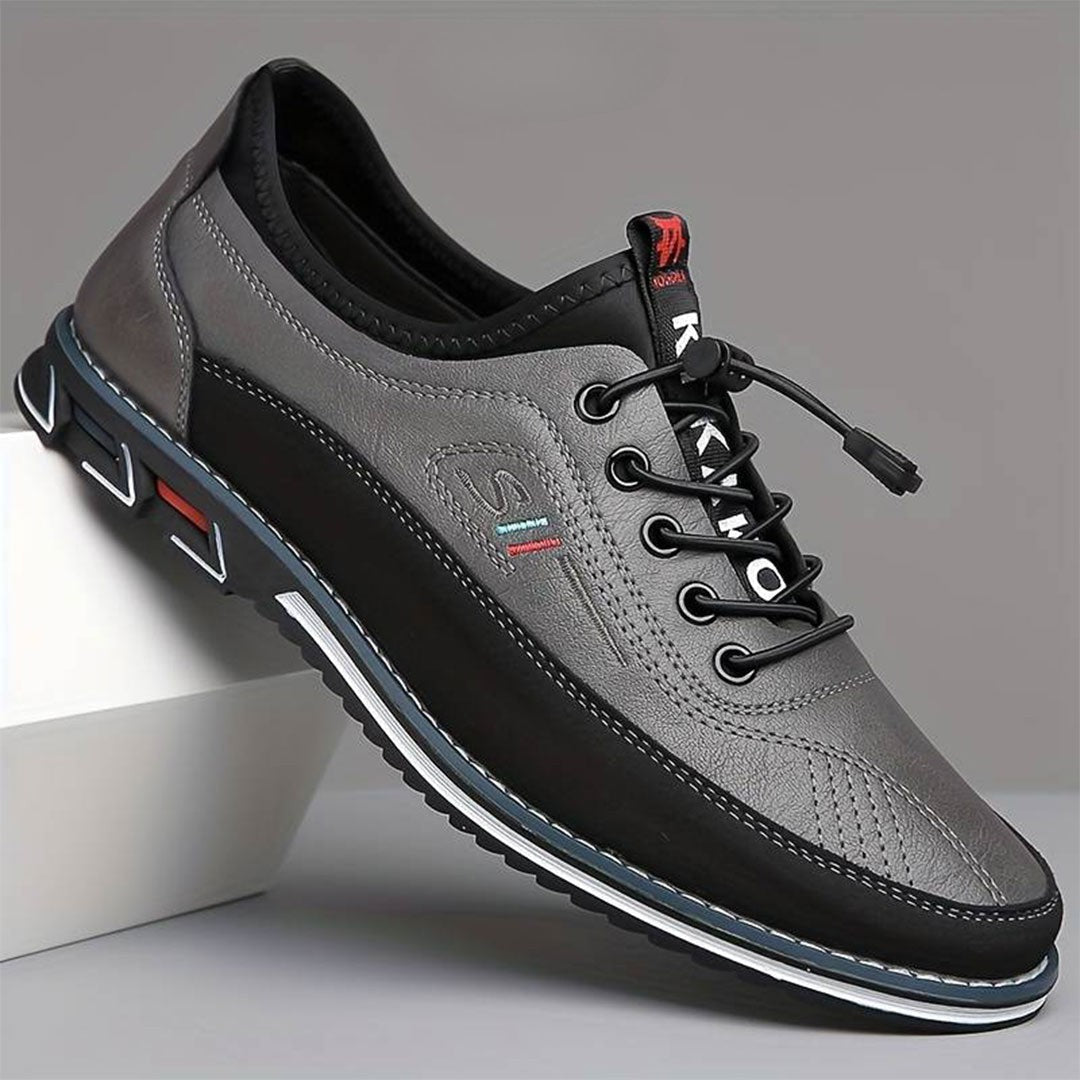 Ashburn - Windsor Smart Casual Comfortable Trainer for Men – Gray