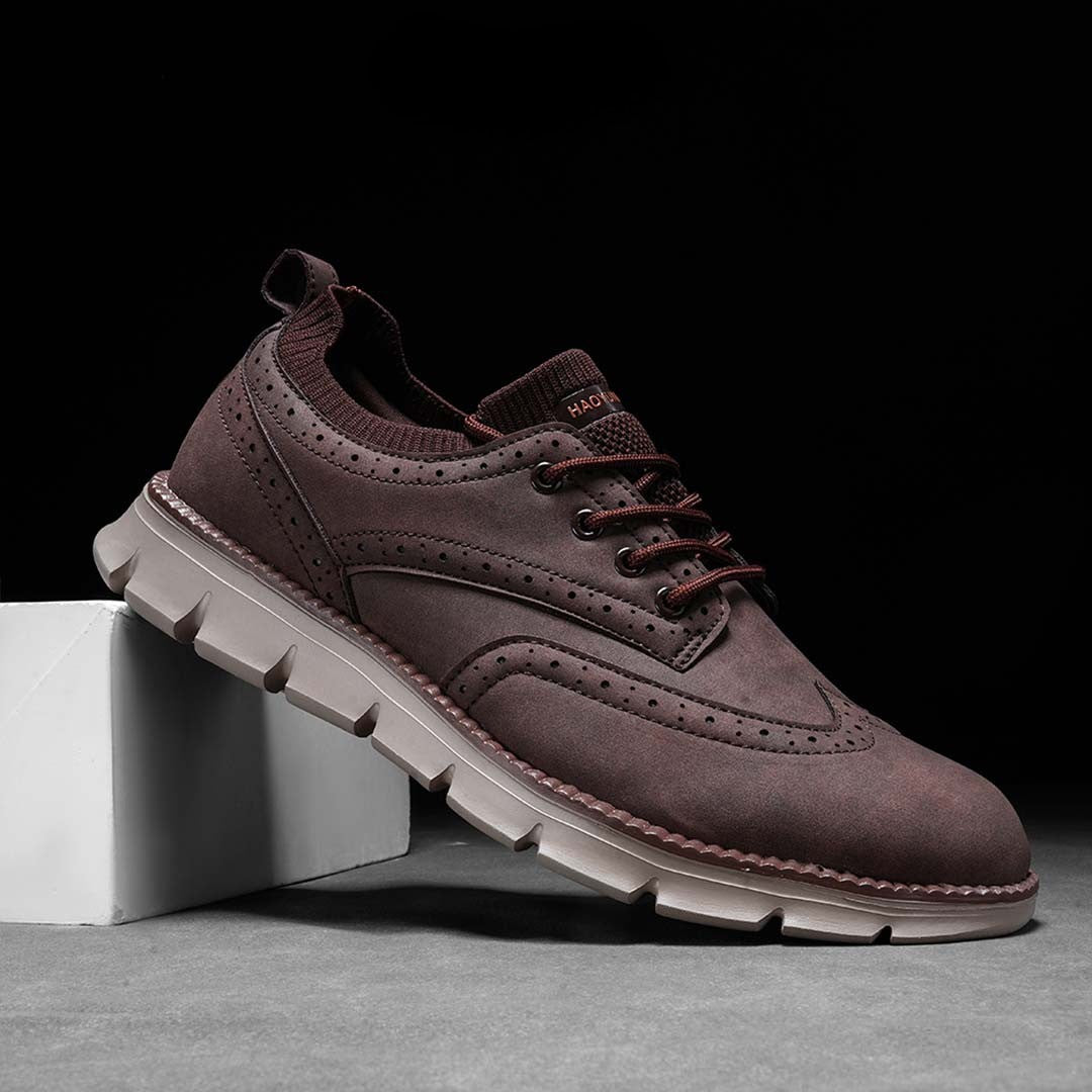 Ashburn - Atlas Ultra-Comfort Stylish Trainers for Men – Brown