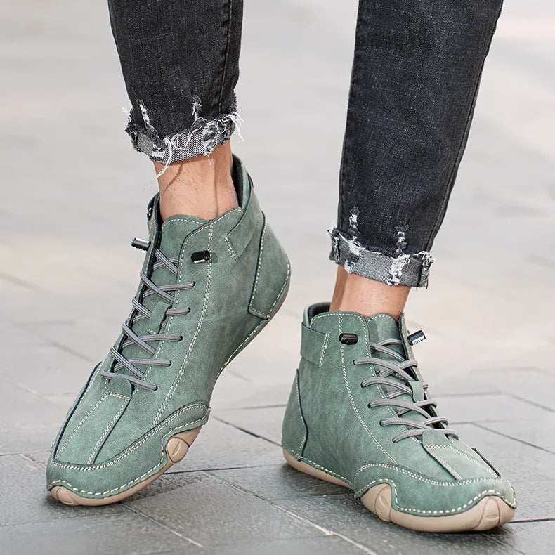 Ashburn - Waterproof Winter Orthopaedic Trainers – Green