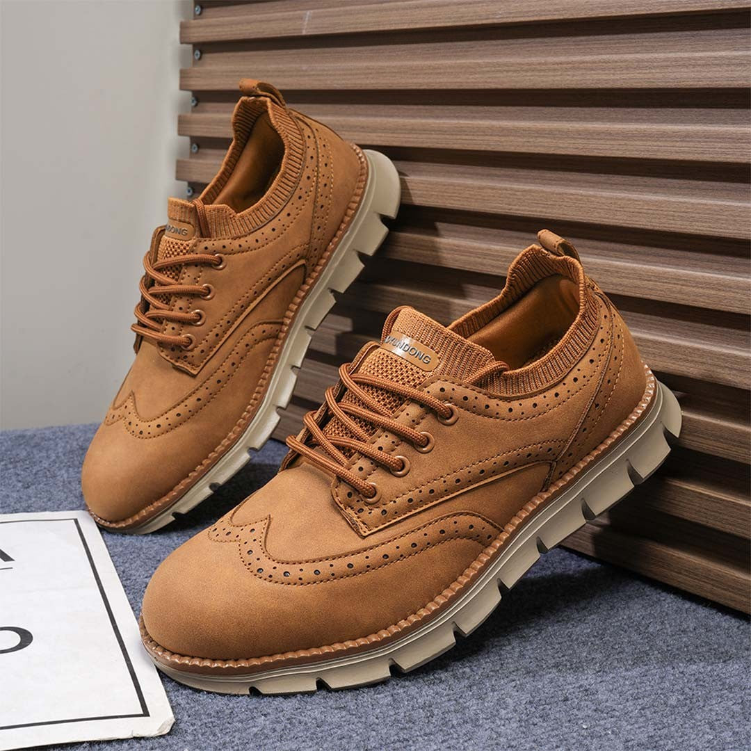 Ashburn - Atlas Ultra-Comfort Stylish Trainers for Men – Caramel