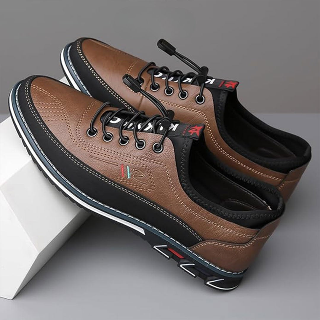 Ashburn - Windsor Smart Casual Comfortable Trainer for Men – Brown