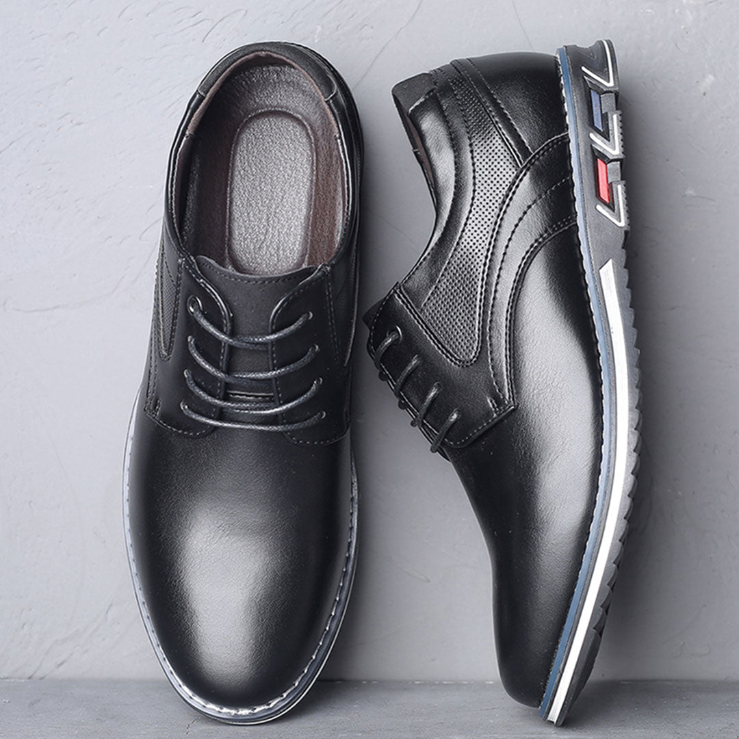 Ashburn - York Ultra Comfortable Leather Dress Shoe for Men – Black