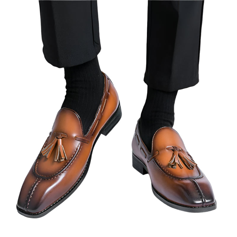 Ashburn - Windsor Men's Formal Shoes in Premium Leather – Brown