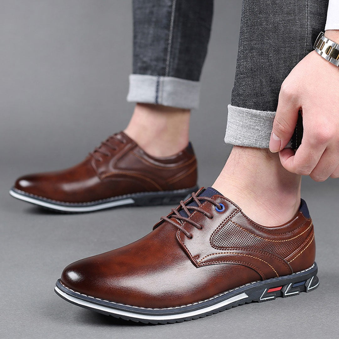 Ashburn - York Ultra Comfortable Leather Dress Shoe for Men – Brown