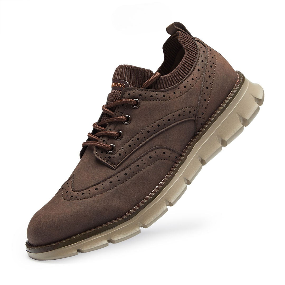 Ashburn - Atlas Ultra-Comfort Stylish Trainers for Men – Brown
