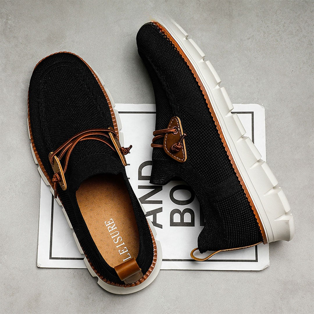 Ashburn - Amalfi Ultra Comfortable Elegant Loafer for Men – Black