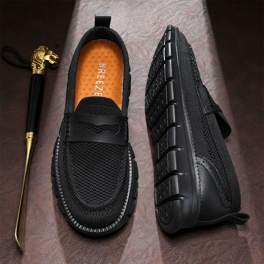 Ashburn - Mayfair Elegant & Comfortable Loafers for Men – Deep Black