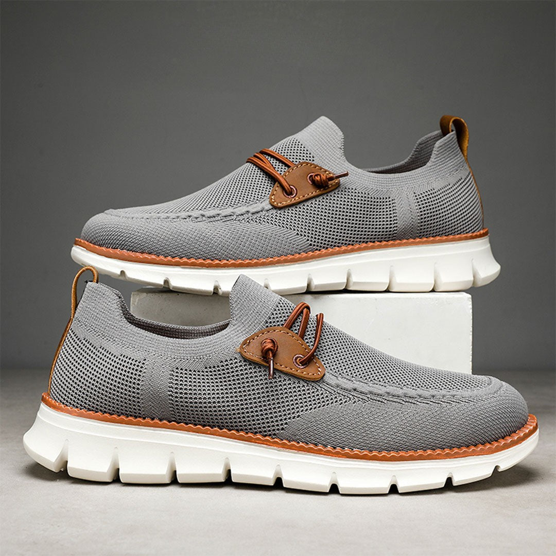 Ashburn - Amalfi Ultra Comfortable Elegant Loafer for Men – Grey