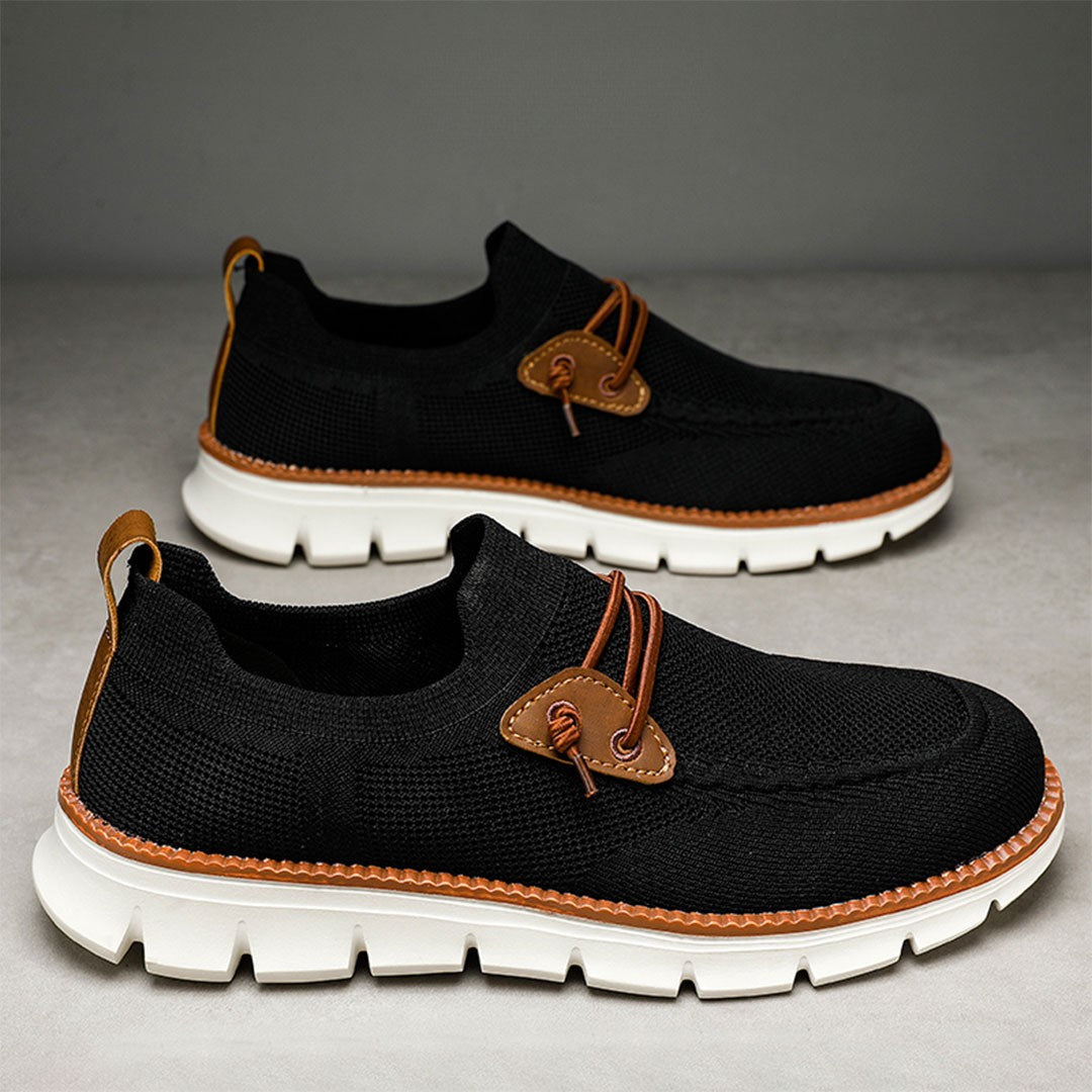 Ashburn - Amalfi Ultra Comfortable Elegant Loafer for Men – Black