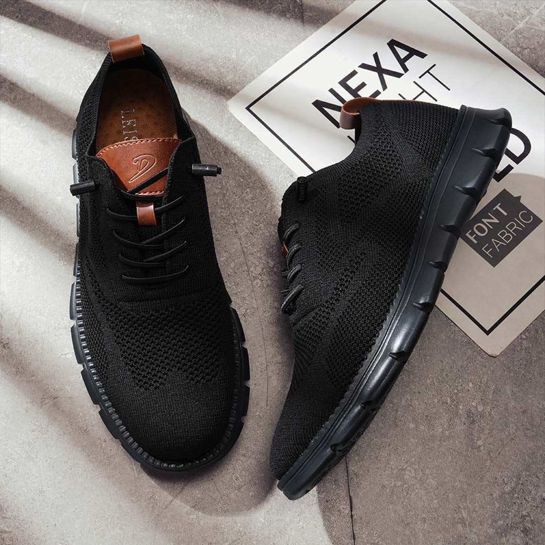 Ashburn - New Urban Oxford Blackout Trainers Limited Edition - Black