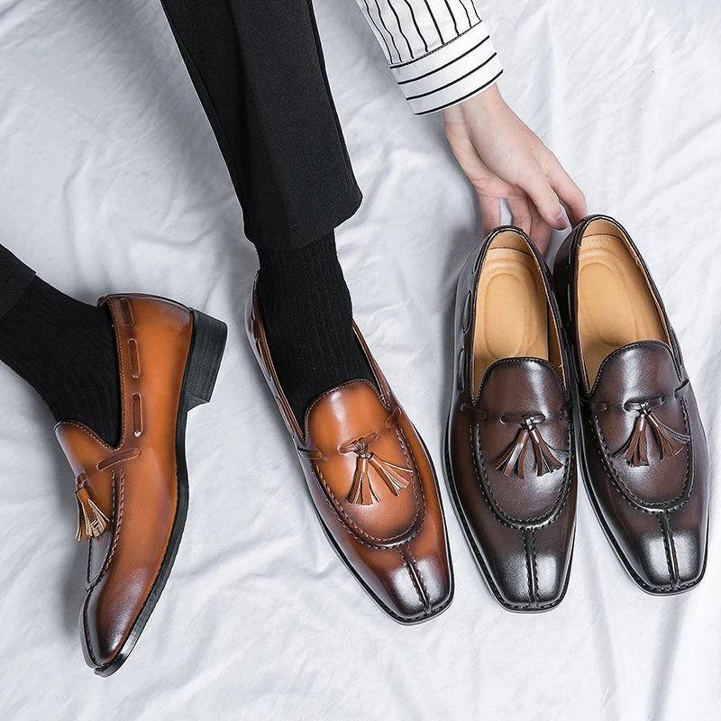Ashburn - Windsor Men's Formal Shoes in Premium Leather – Dark Brown