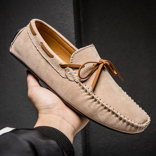 Ashburn - Vermont Men's Smart Loafers for Everyday Comfort – Beige