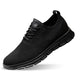 Ashburn - Flexknite Everyday Breathable Trainers – Black