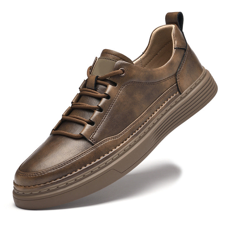 Ashburn - Milano Casual Trainers for Everyday Comfort & Style – Brown