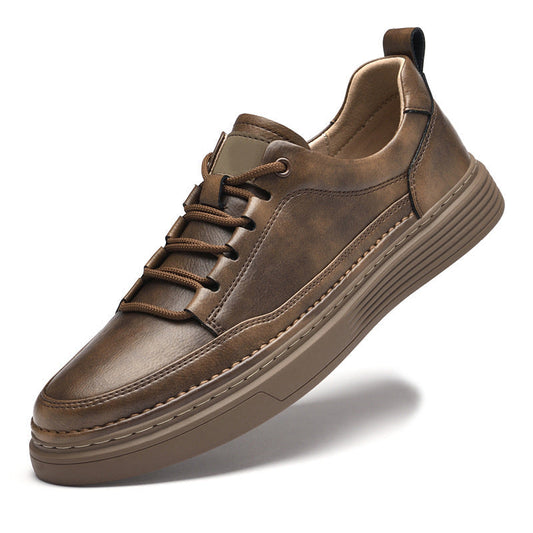 Ashburn - Milano Casual Trainers for Everyday Comfort & Style – Brown