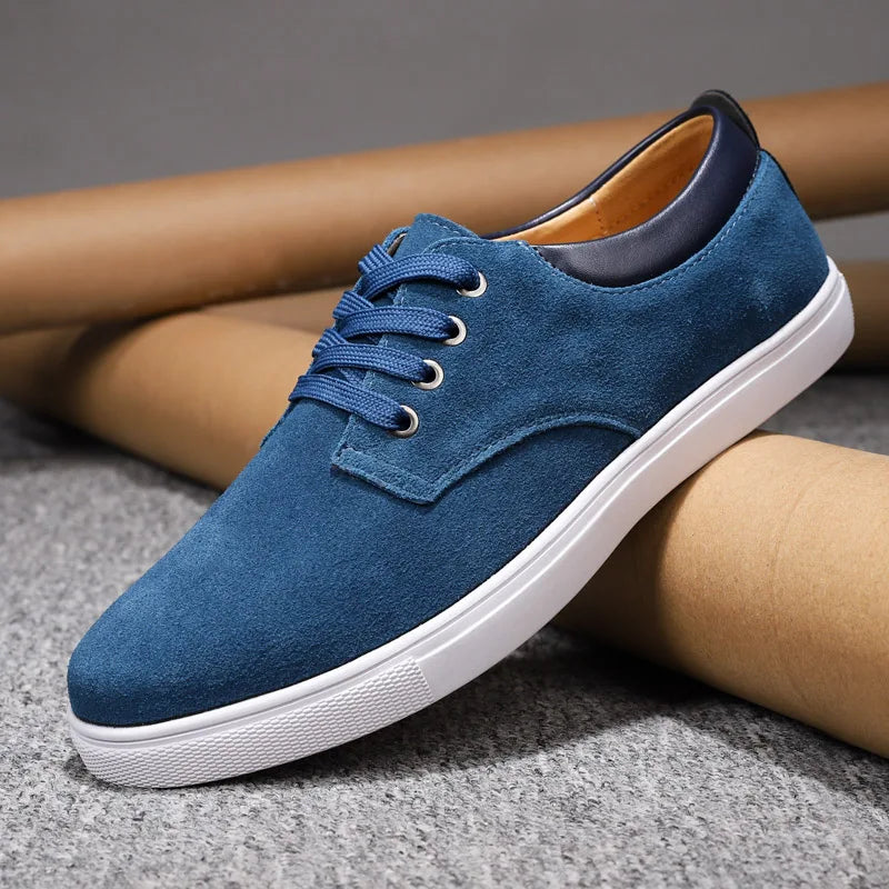 Ashburn - Belmont Casual Comfortable Elegant Trainer for Men – Blue