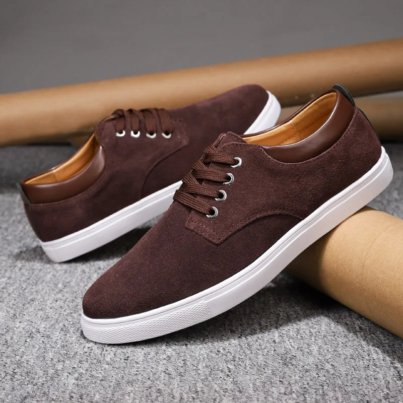 Ashburn - Belmont Casual Comfortable Elegant Trainer for Men – Brown