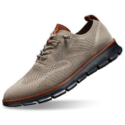 Ashburn - New Urban Oxford Blackout Trainers Limited Edition - Brown